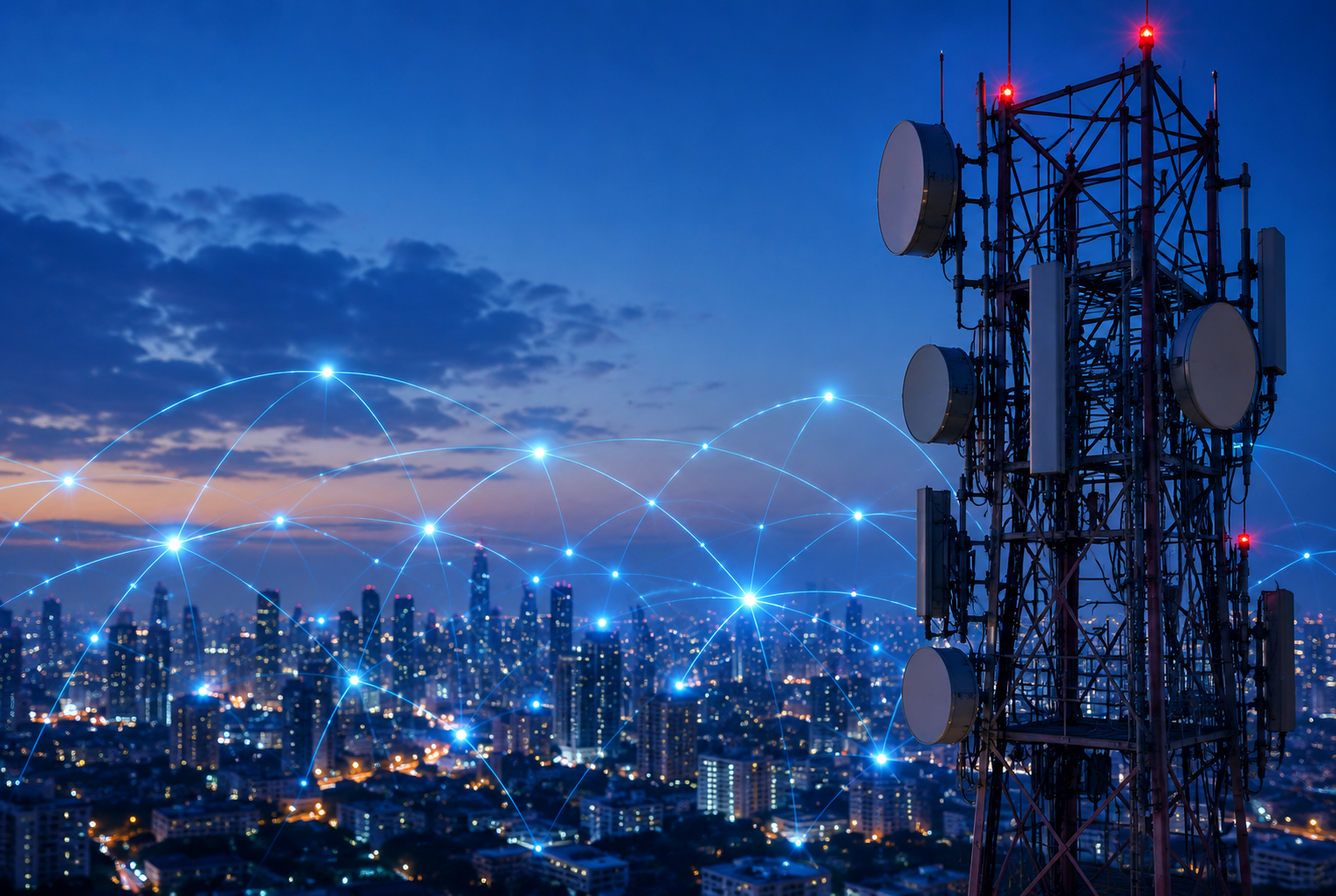 
                                        Rede própria de Telecomunicações